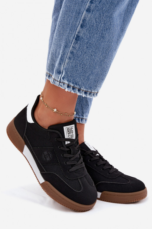 Zapatillas modelo zapatos. Femenino Big Star TT274909 de color negro