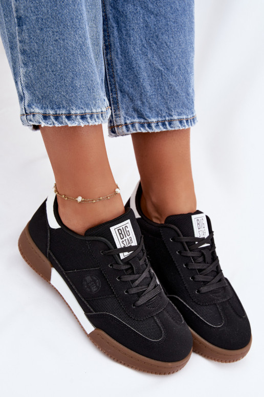 Zapatillas modelo zapatos. Femenino Big Star TT274909 de color negro