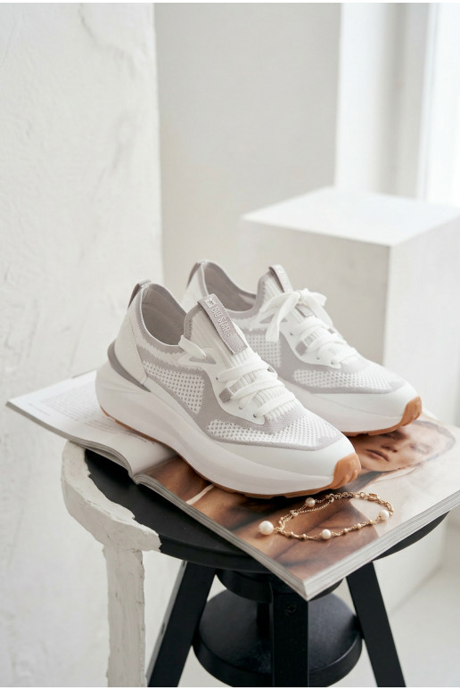 zapatillas Femenino Big Star TT274570 HI-POLY SYSTEM el color blanco