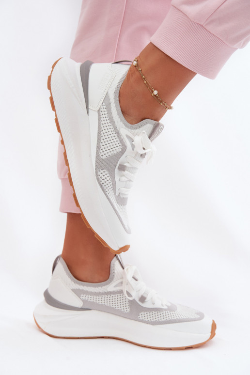 zapatillas Femenino Big Star TT274570 HI-POLY SYSTEM el color blanco