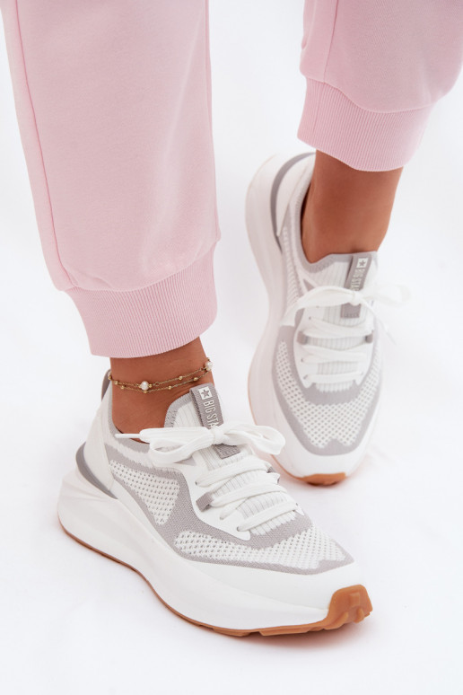 zapatillas Femenino Big Star TT274570 HI-POLY SYSTEM el color blanco