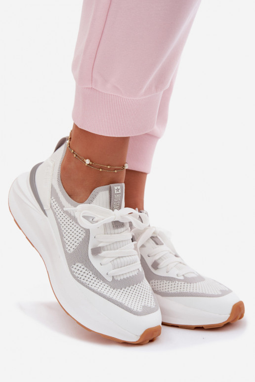 zapatillas Femenino Big Star TT274570 HI-POLY SYSTEM el color blanco