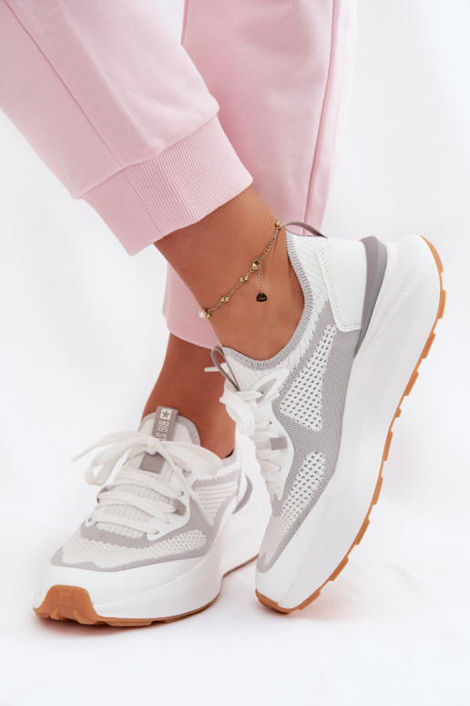 zapatillas Femenino Big Star TT274570 HI-POLY SYSTEM el color blanco