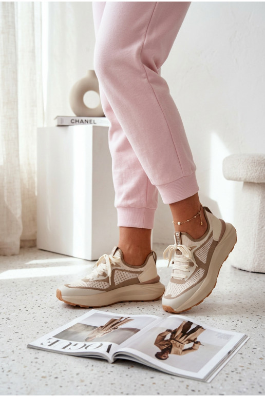 zapatillas Femenino Big Star TT274571 HI-POLY SYSTEM beige