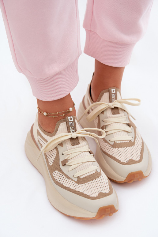 zapatillas Femenino Big Star TT274571 HI-POLY SYSTEM beige