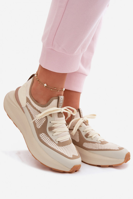 zapatillas Femenino Big Star TT274571 HI-POLY SYSTEM beige