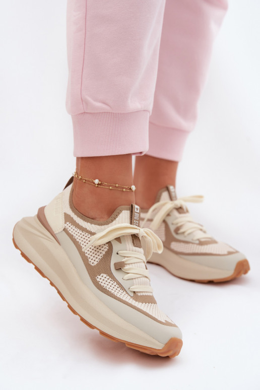 zapatillas Femenino Big Star TT274571 HI-POLY SYSTEM beige