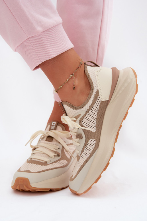 zapatillas Femenino Big Star TT274571 HI-POLY SYSTEM beige