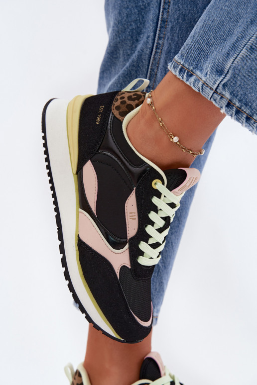 Zapatillas modelo zapatos. Femenino GAP ENONDER SPIRIT CITY GP6135290003 de color negro