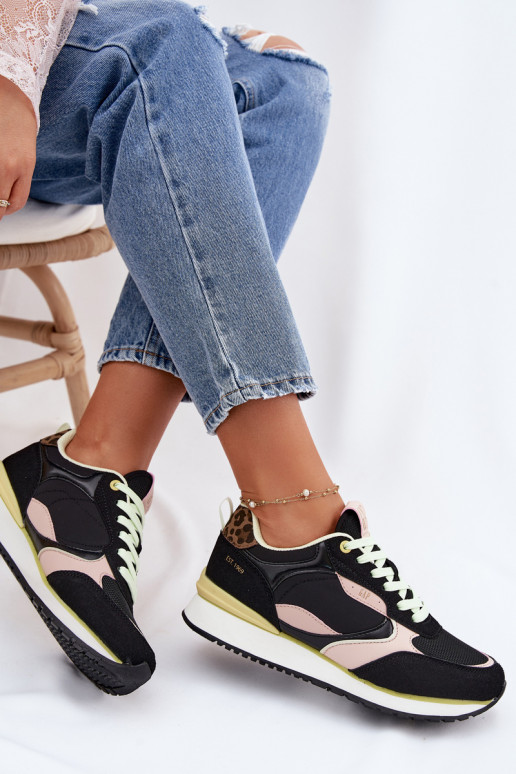 Zapatillas modelo zapatos. Femenino GAP ENONDER SPIRIT CITY GP6135290003 de color negro