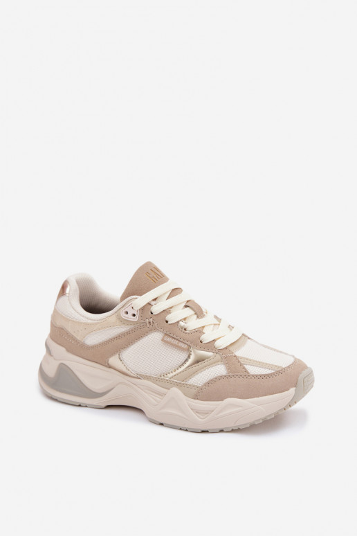 Zapatillas modelo zapatos. Femenino con una plataforma GAP MARATHON GPEN6154923895 beige