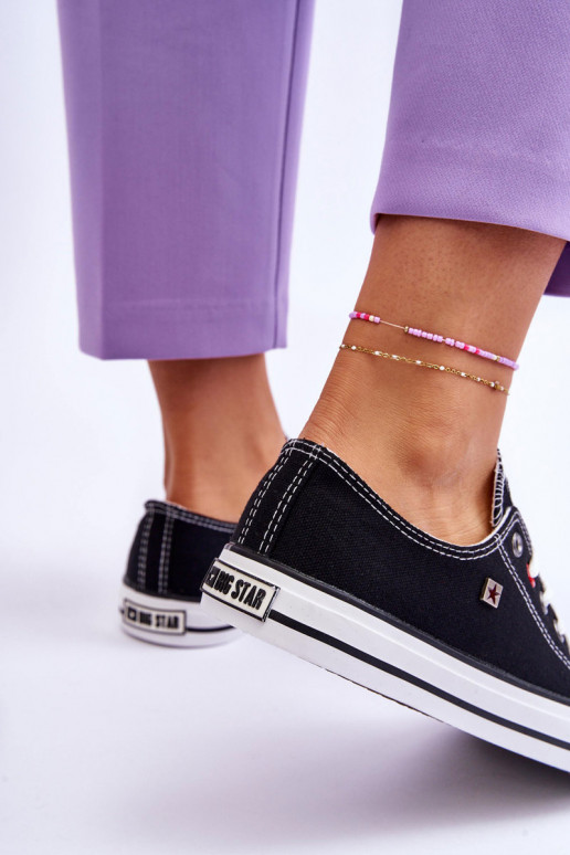 Zapatos de mujer Big Star T274023 de color negro