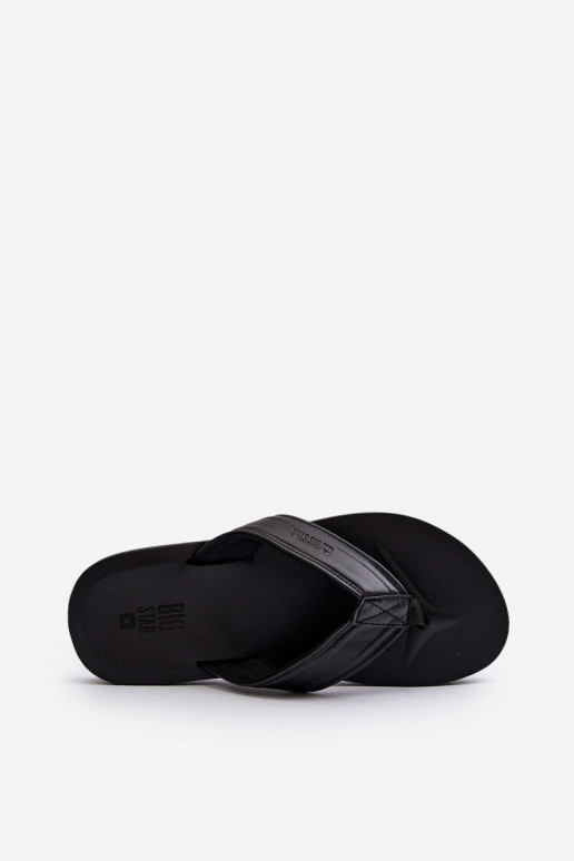 para los hombres Zapatillas Big Star LL174605 de color negro