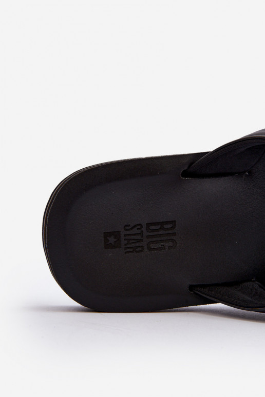 para los hombres Zapatillas Big Star LL174605 de color negro