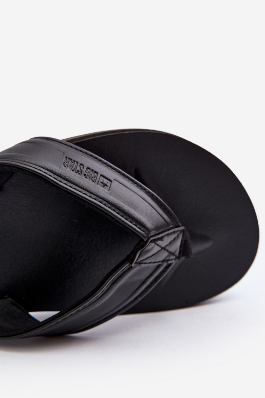 para los hombres Zapatillas Big Star LL174605 de color negro