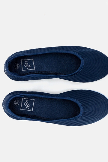Zapatos de ballet azul oscuro para niños Geneseo