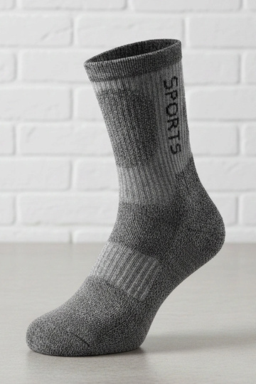 Calcetines cálidos grises para hombres Nerput