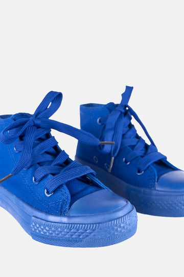 Zapatillas deportivas azules para niños sobre el tobillo Laly