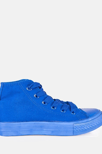 Zapatillas deportivas azules para niños sobre el tobillo Jutta