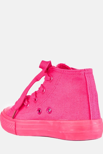 Zapatillas deportivas rosas para niños sobre el tobillo Jutta