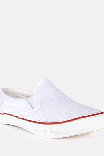 Zapatillas deportivas blancas para niños sin cordones Lagunes 2
