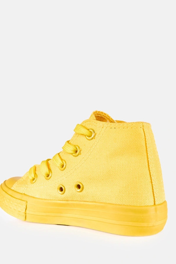 Zapatillas deportivas altas amarillas para niños Laly