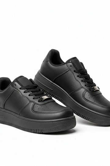 Zapatillas deportivas negras con plataforma Brigitte