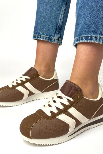 Zapatillas deportivas marrones Camille