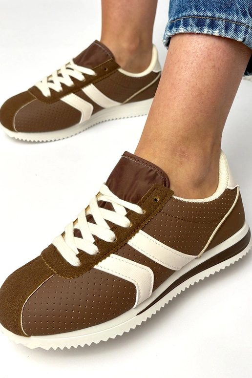 Zapatillas deportivas marrones Camille