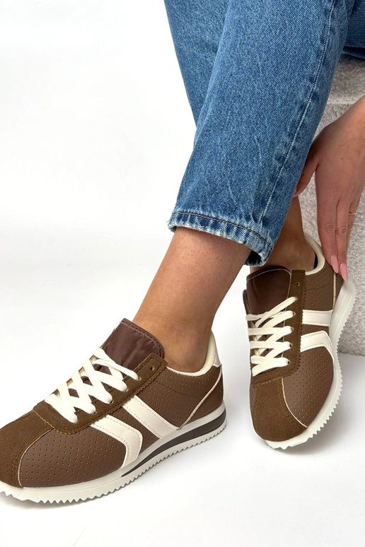 Zapatillas deportivas marrones Camille