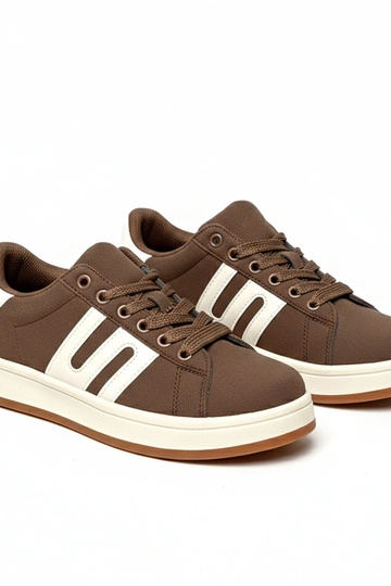 Zapatillas deportivas diarias marrones Delphine