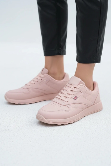 Zapatillas deportivas diarias rosas con plataforma Élise 2
