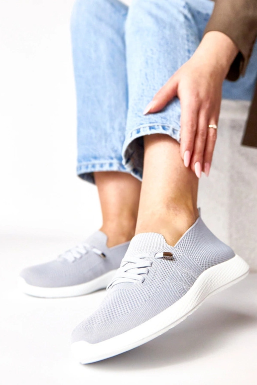 Zapatillas deportivas grises para...