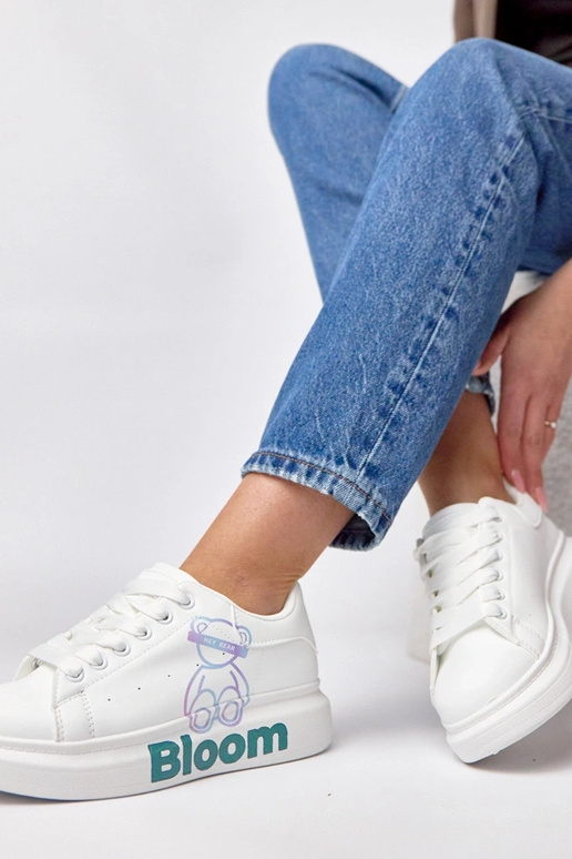 Zapatillas deportivas blancas con...