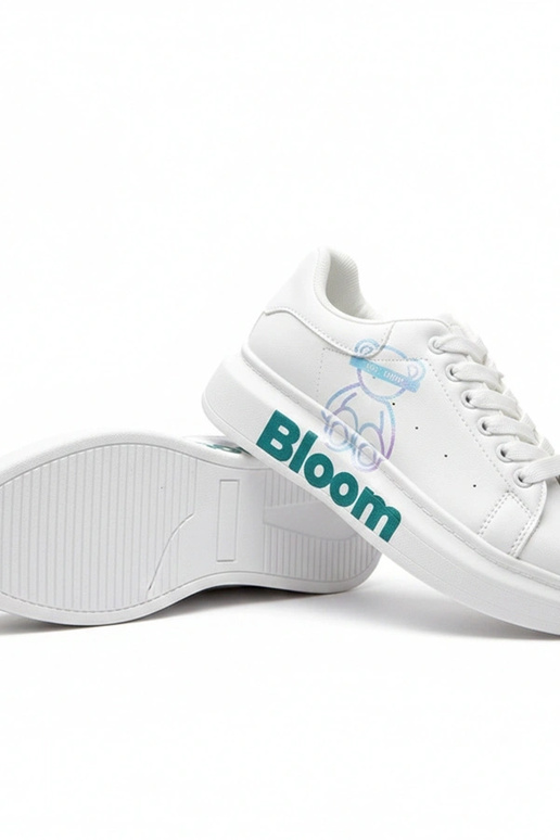 Zapatillas deportivas blancas con...