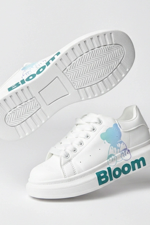 Zapatillas deportivas blancas con...