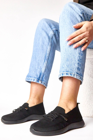 Zapatillas deportivas negras para mujer Léa