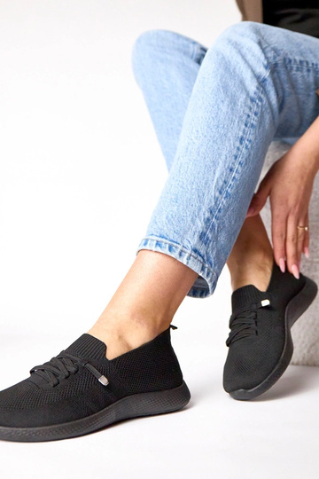 Zapatillas deportivas negras para mujer Léa 2