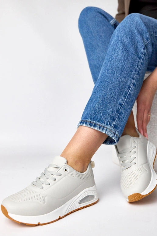 Zapatillas deportivas grises con...