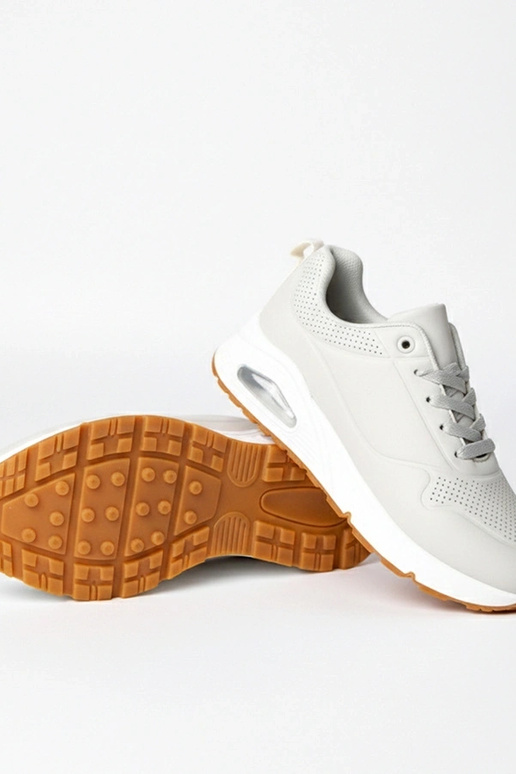 Zapatillas deportivas grises con...