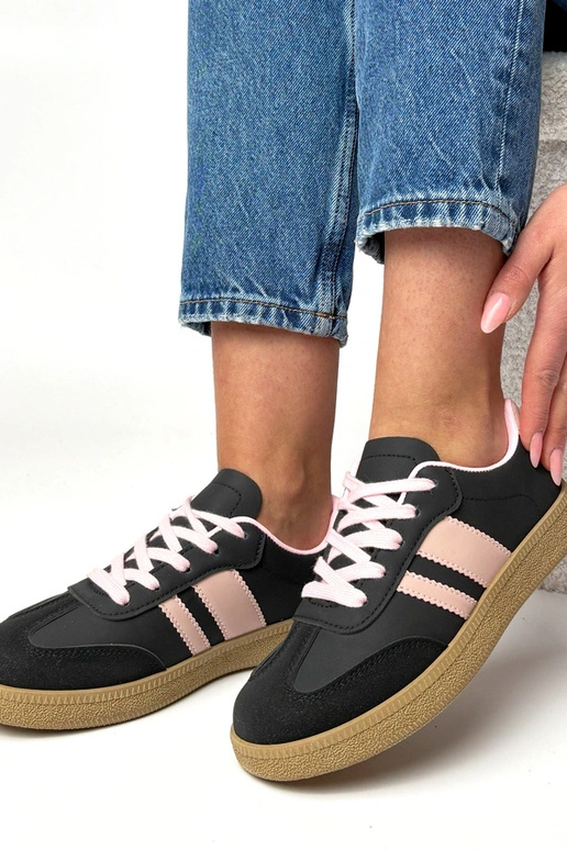 Zapatillas deportivas negras-rosas de...