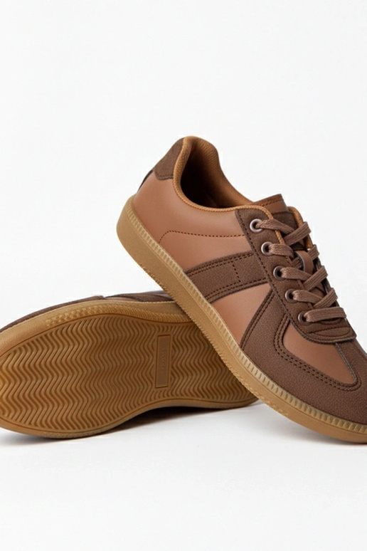 Zapatillas deportivas marrones de...