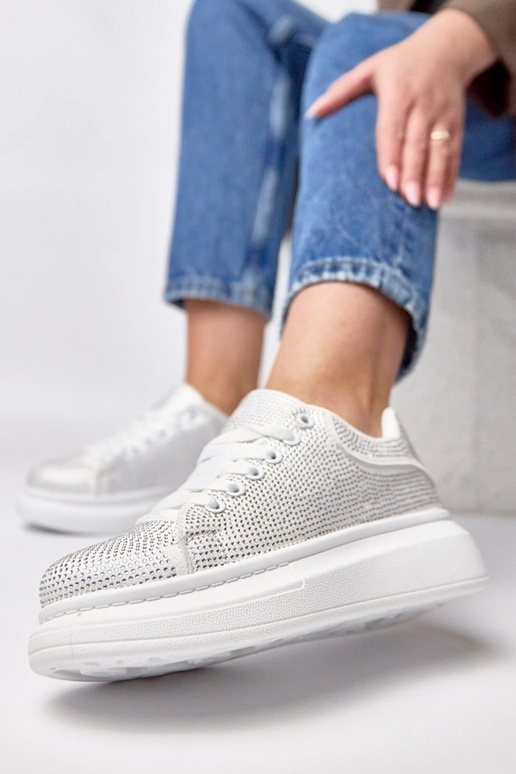 Zapatillas deportivas blancas con...