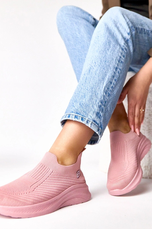 Zapatillas deportivas de tela rosas Gaia