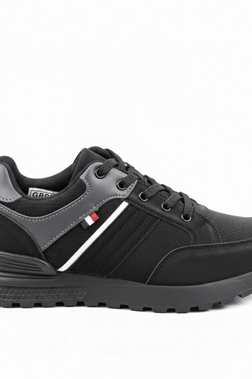 Zapatillas deportivas negras para hombre de uso diario Ethan