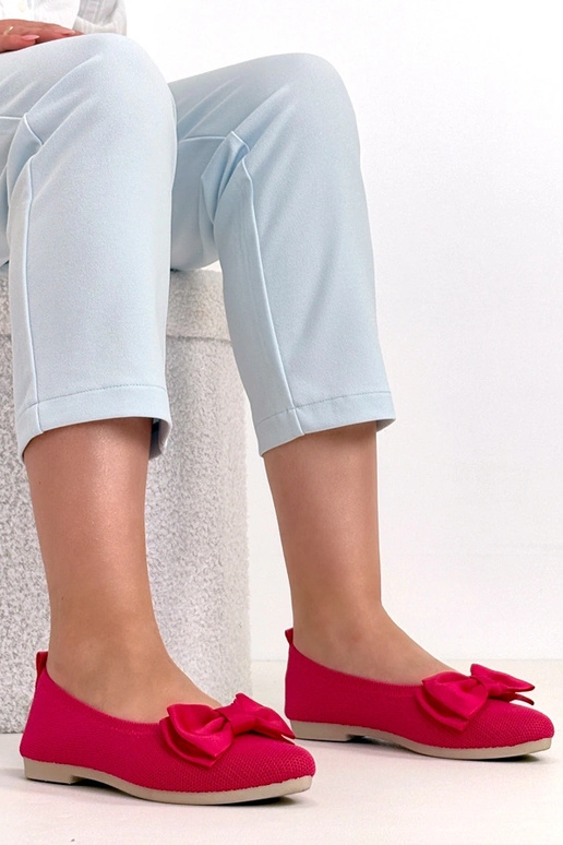 Bailarinas de piel rosas con lazo...