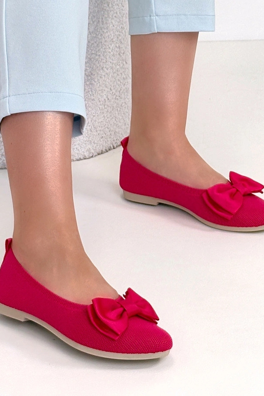 Bailarinas de piel rosas con lazo...