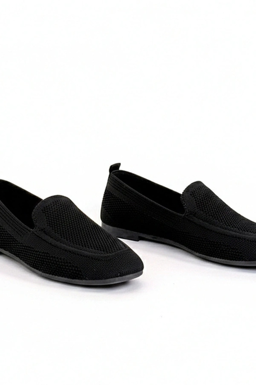 Mocasines negros de tela Addison