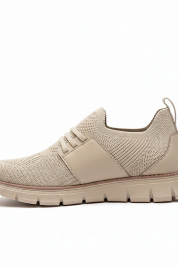 Zapatillas deportivas color arena para hombre sin cordones Ethan