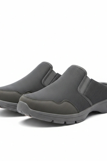 Zapatillas deportivas grises bajas para hombre sin cordones Alexander